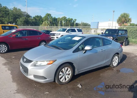 2012 Honda Civic Lx from USA, damaged, VIN 2HGFG3A56CH535949